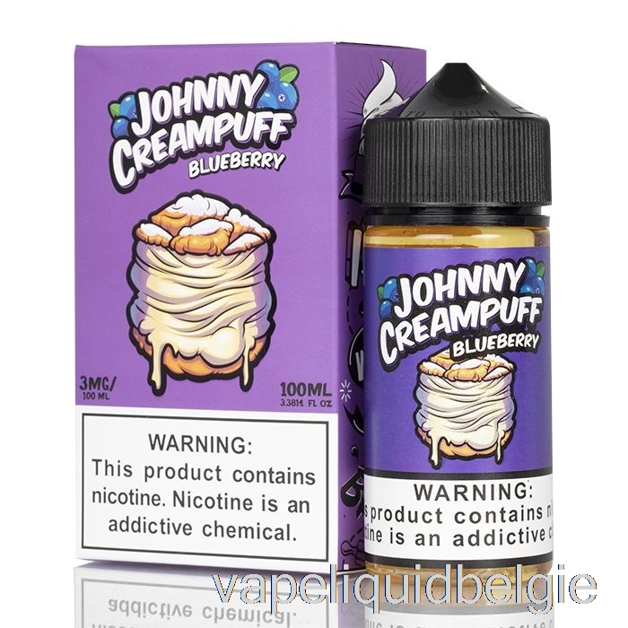 Vape Vloeibare Bosbes - Johnny Creampuff - 100 Ml 6 Mg